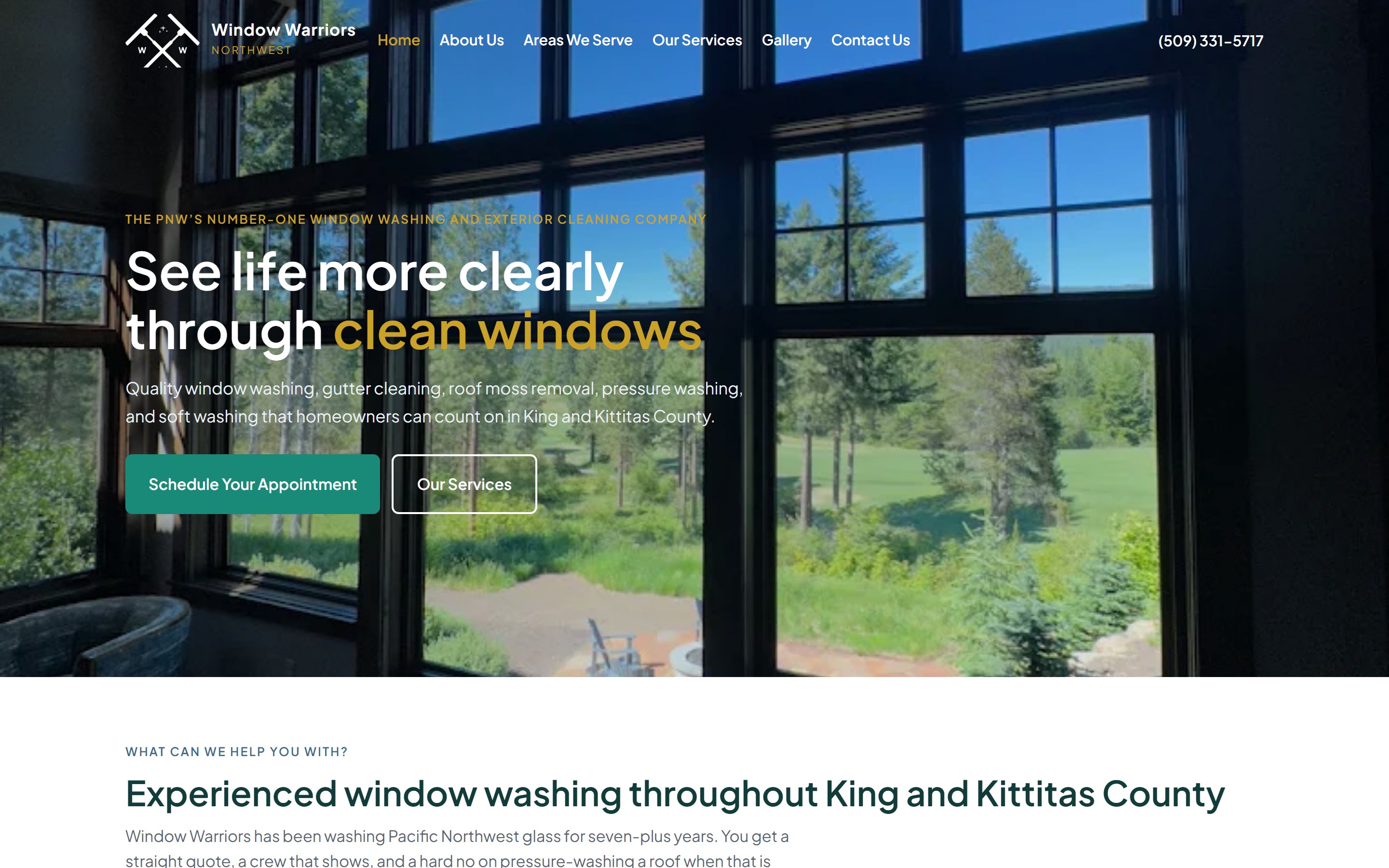 The Window Warriors homepage