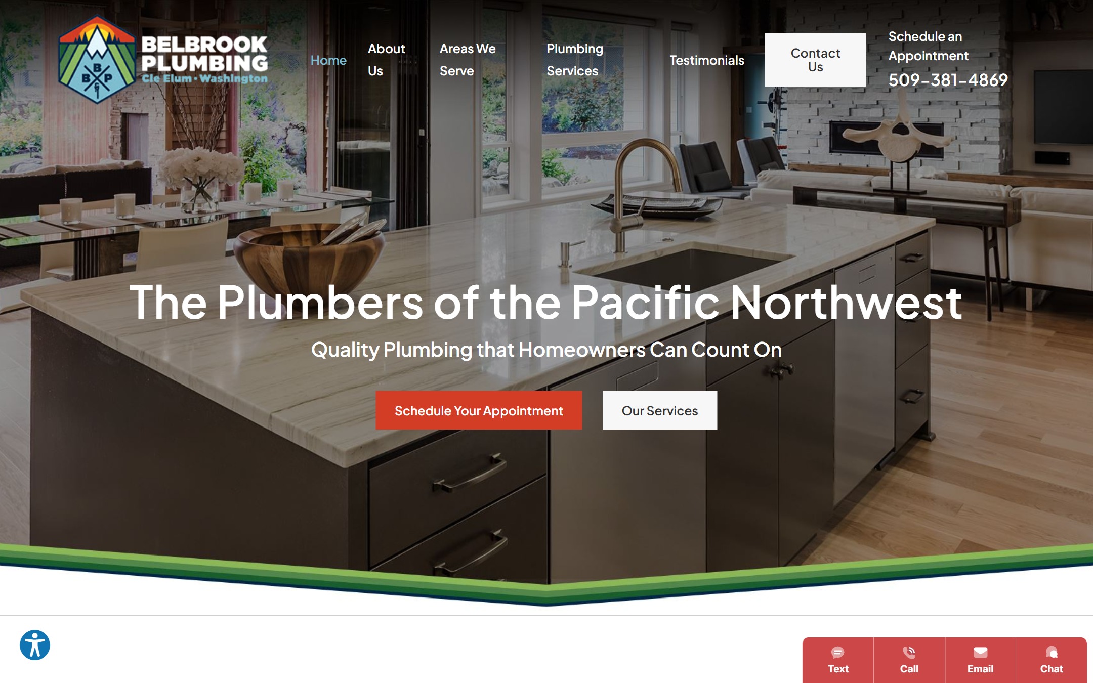 The Belbrook Plumbing homepage